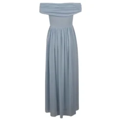 Off-shoulder Lang Kjole