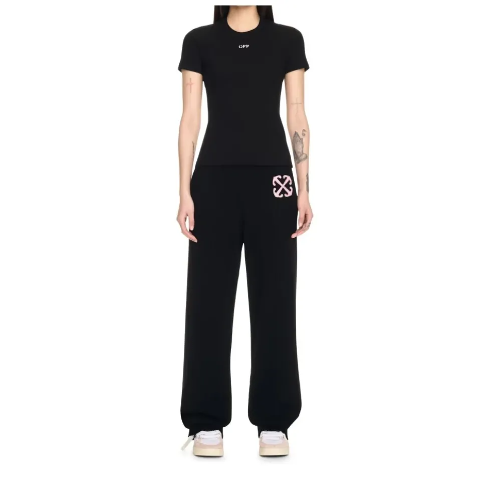 Off Stamp Rib Basic Tee