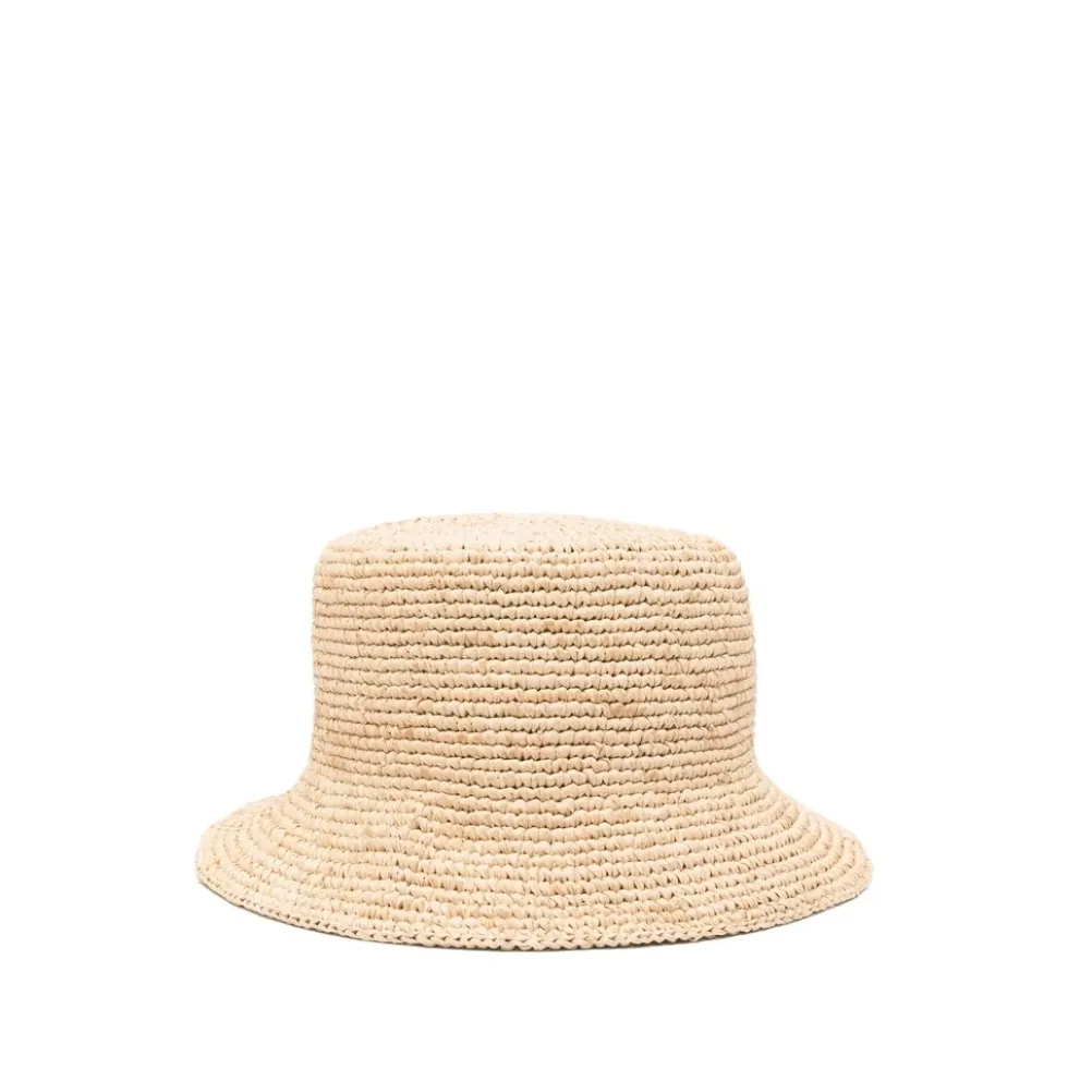 Orb Raffia Bucket Hat