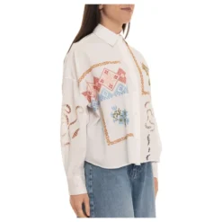 Over-size bluse