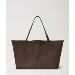 Oversized Suede Tree Tote