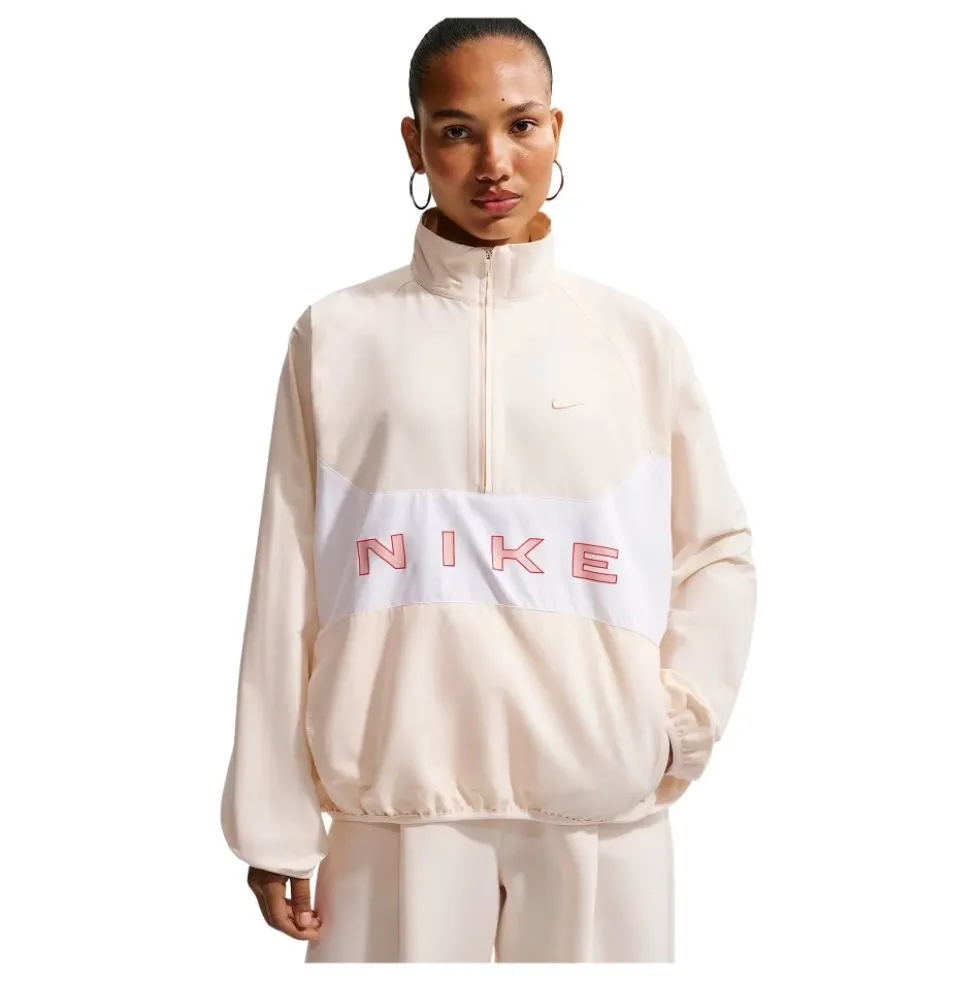 Oversized 1/4-Zip Jakke