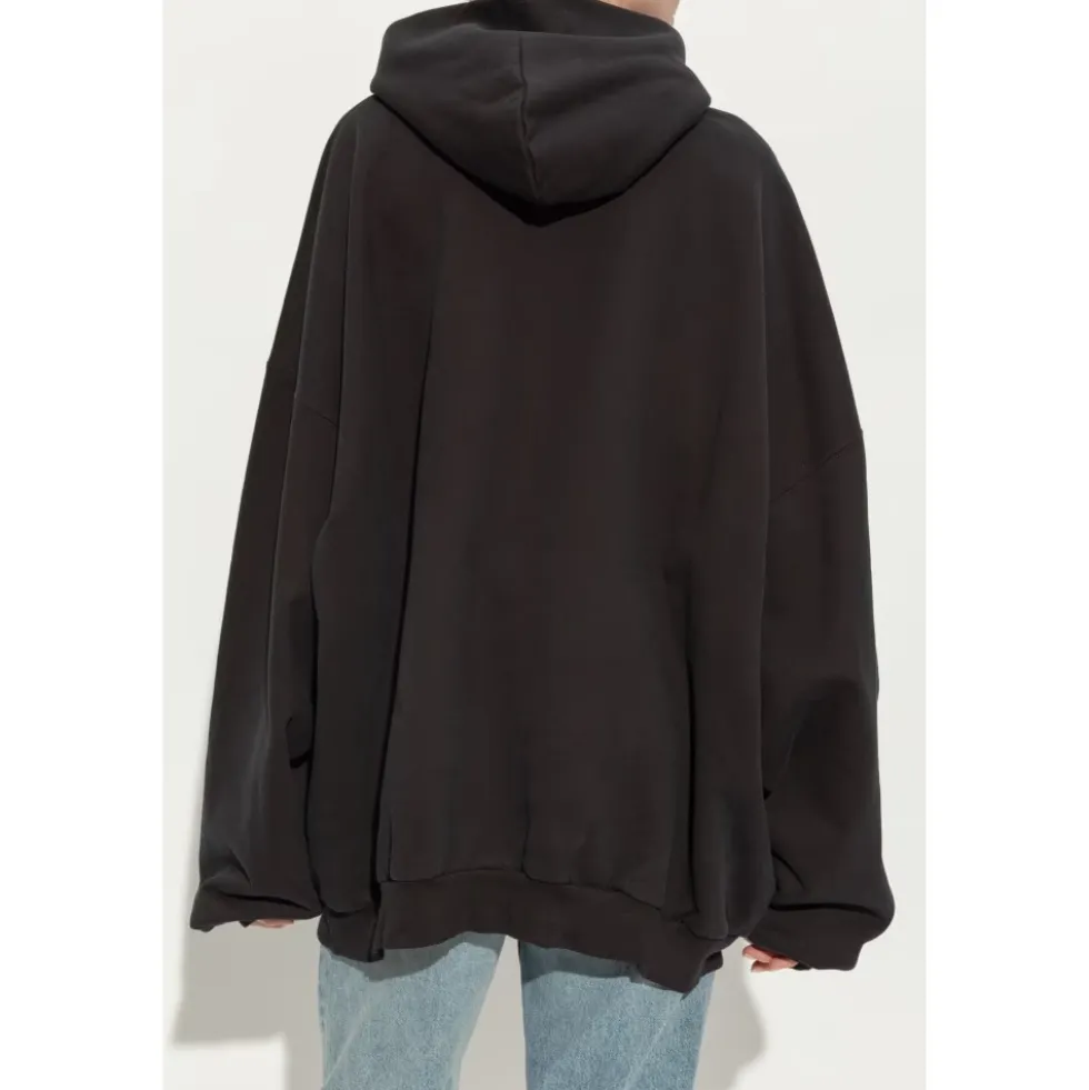 Oversize hættetrøje