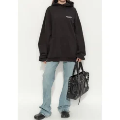 Oversize hættetrøje