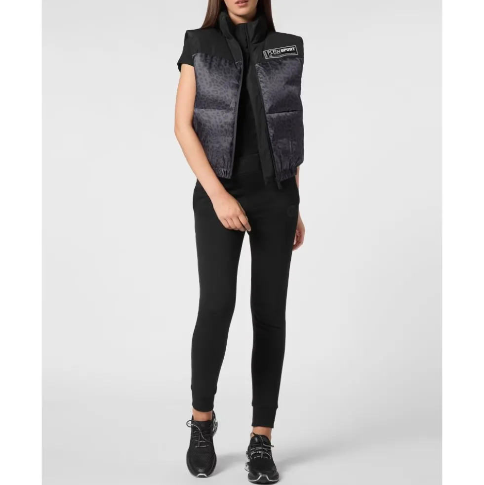 Padded Vest Leopard