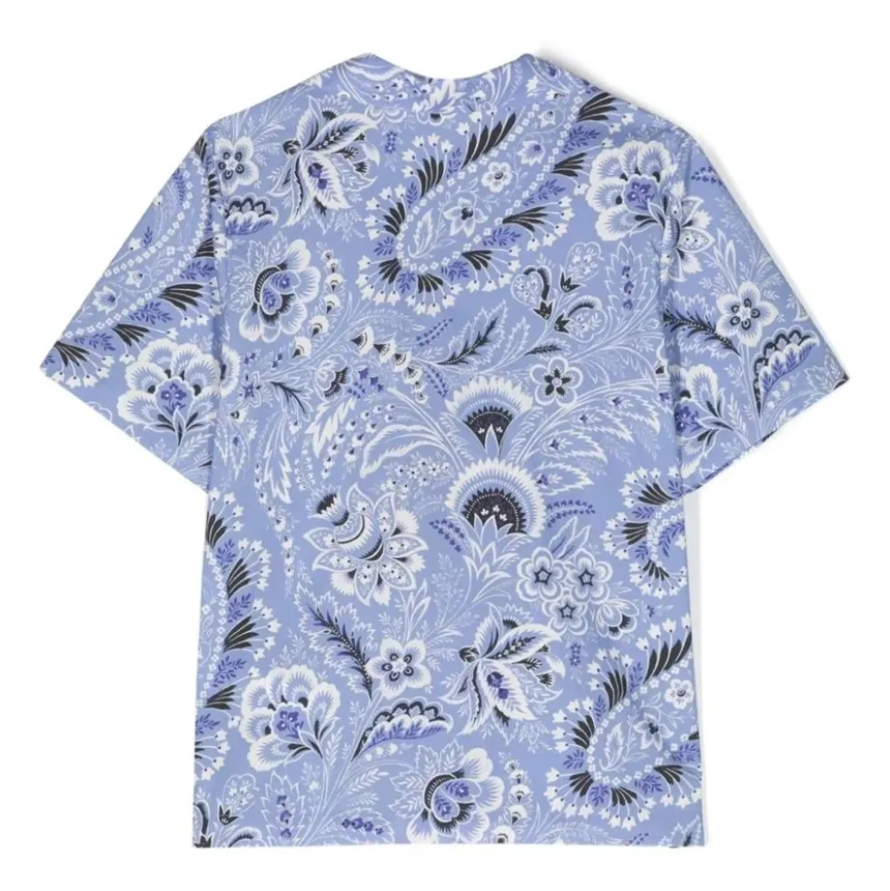 Paisley Print Bomuldsskjorte