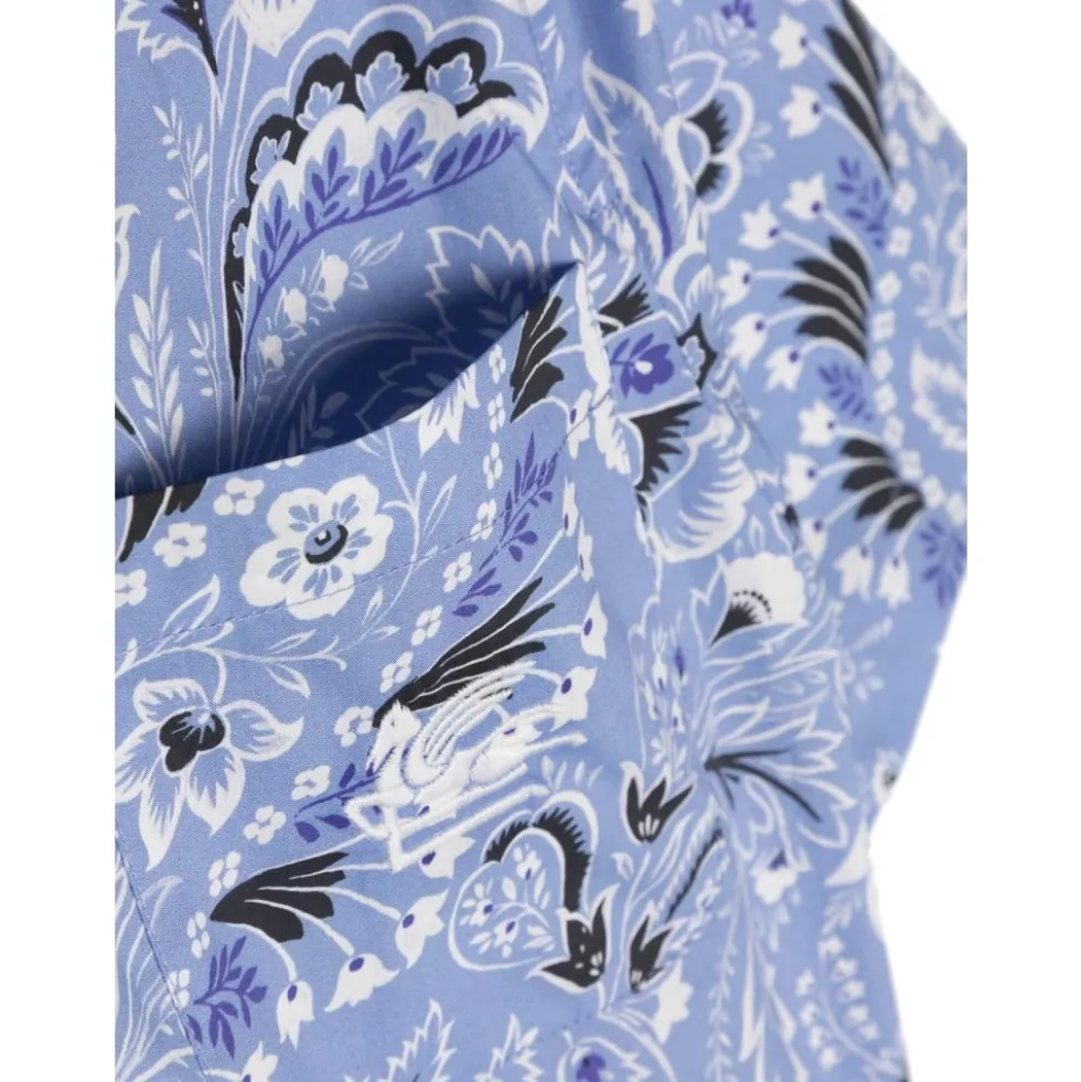 Paisley Print Bomuldsskjorte