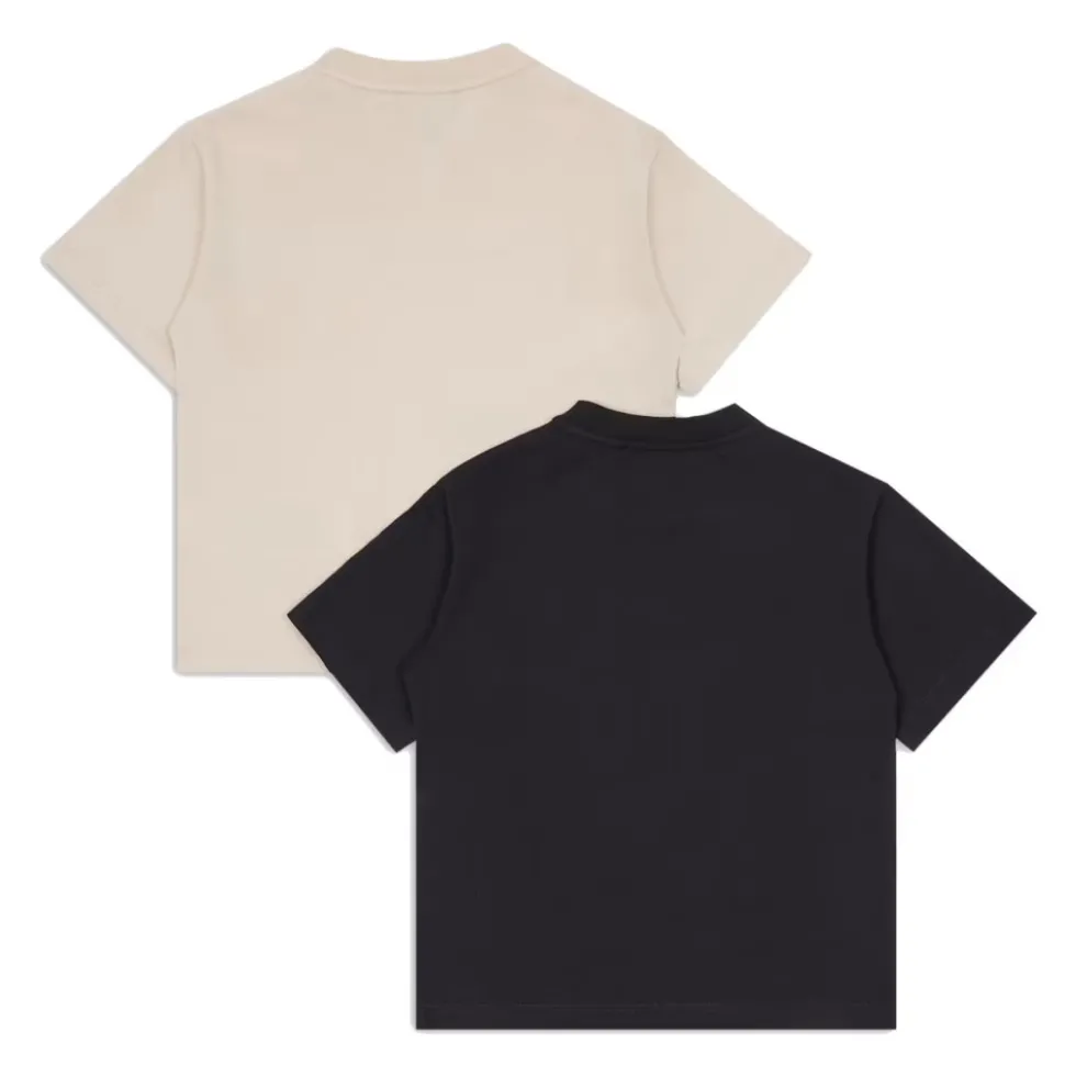 Pakke med to T-shirts med logoprint