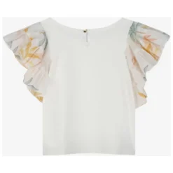 Palm Grove Ruffle Top