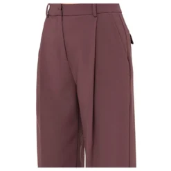 Pantaloner i let crêpe med