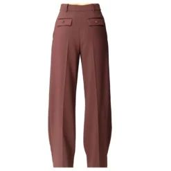 Pantaloner i let crêpe med