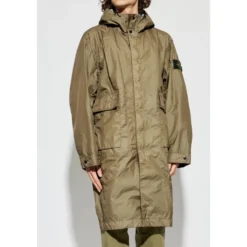 Parka med hætte