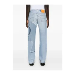 Patchwork Denim Jeans
