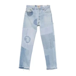 Patchwork Denim Jeans