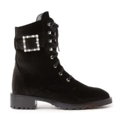 Pearl Buckle Mid-Calf Støvler