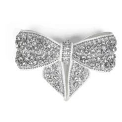 Pearl Crystal Bow Hårklemme