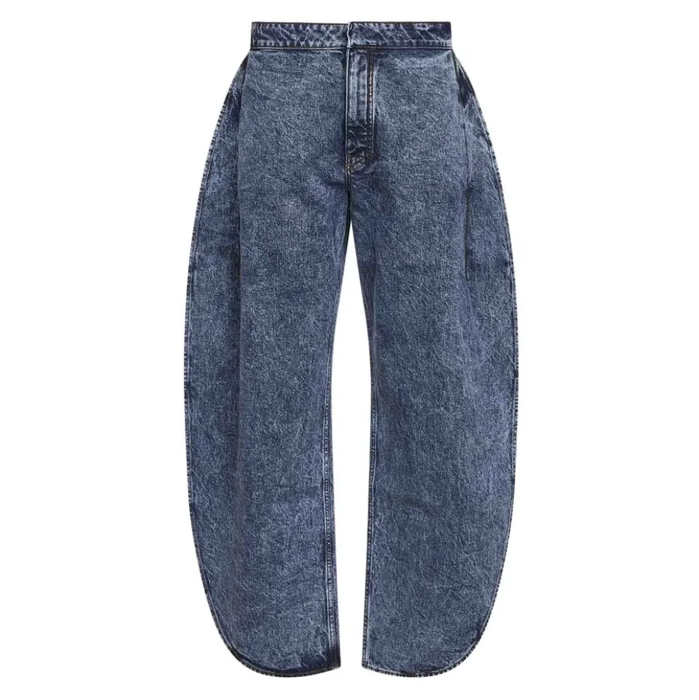 Petal Denim Pants