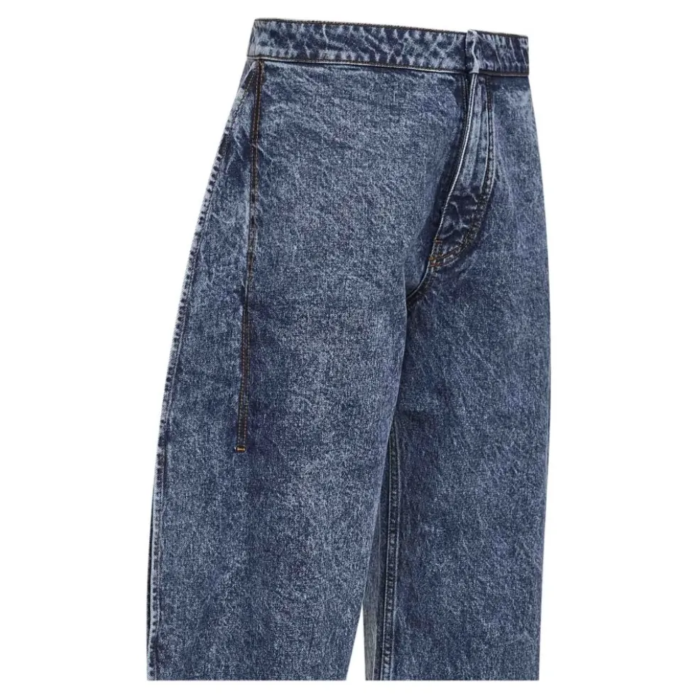 Petal Denim Pants