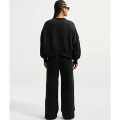 Phoenix Fleece High-Waisted Wide-Leg Bukser