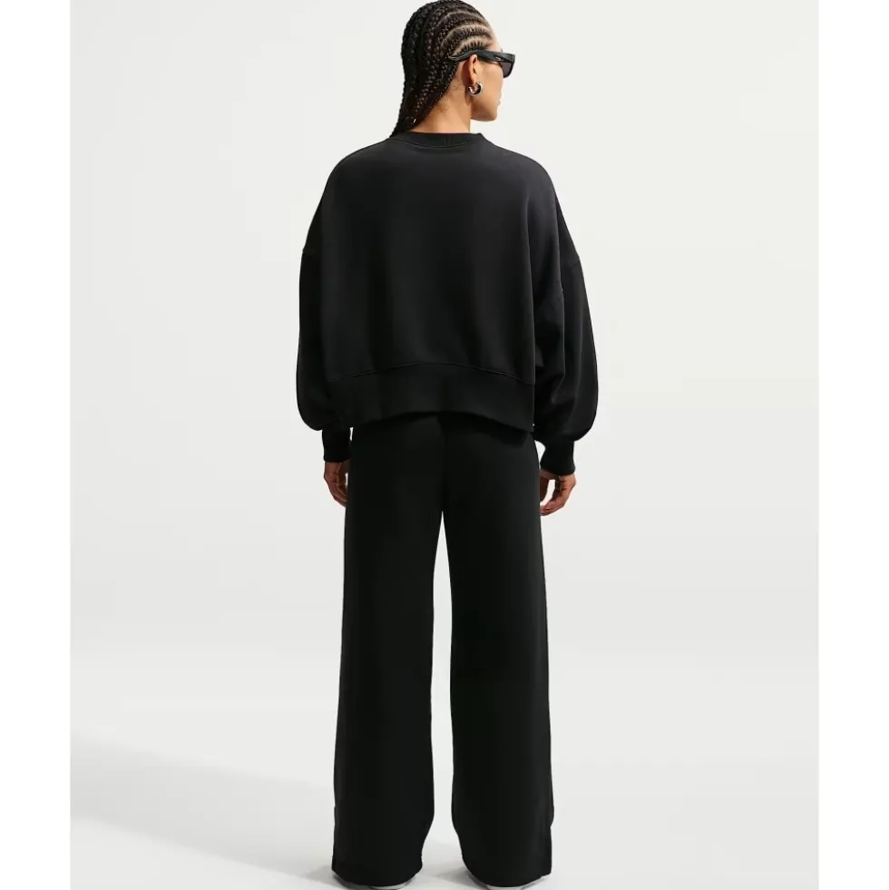 Phoenix Fleece High-Waisted Wide-Leg Bukser
