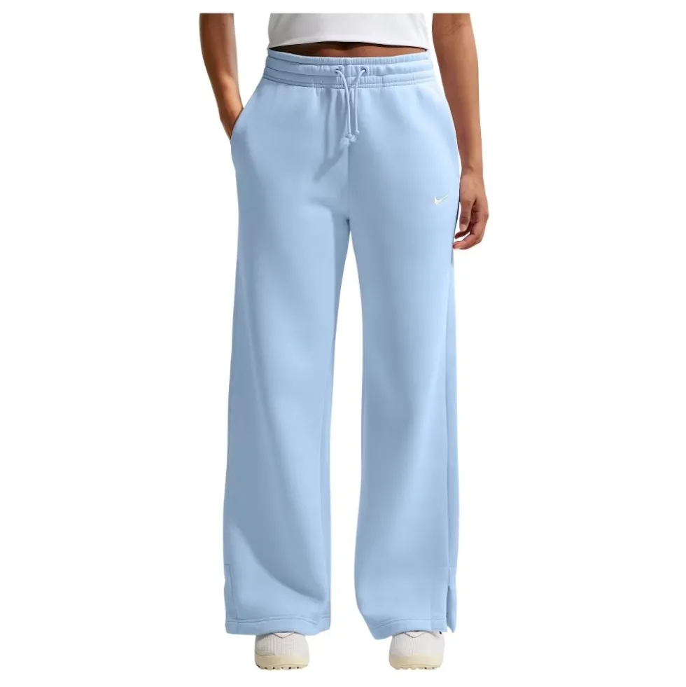 Phoenix Fleece High-Waisted Wide-Leg Trousers