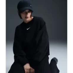 Phoenix Fleece Oversized Crew-Neck Sweatshirt