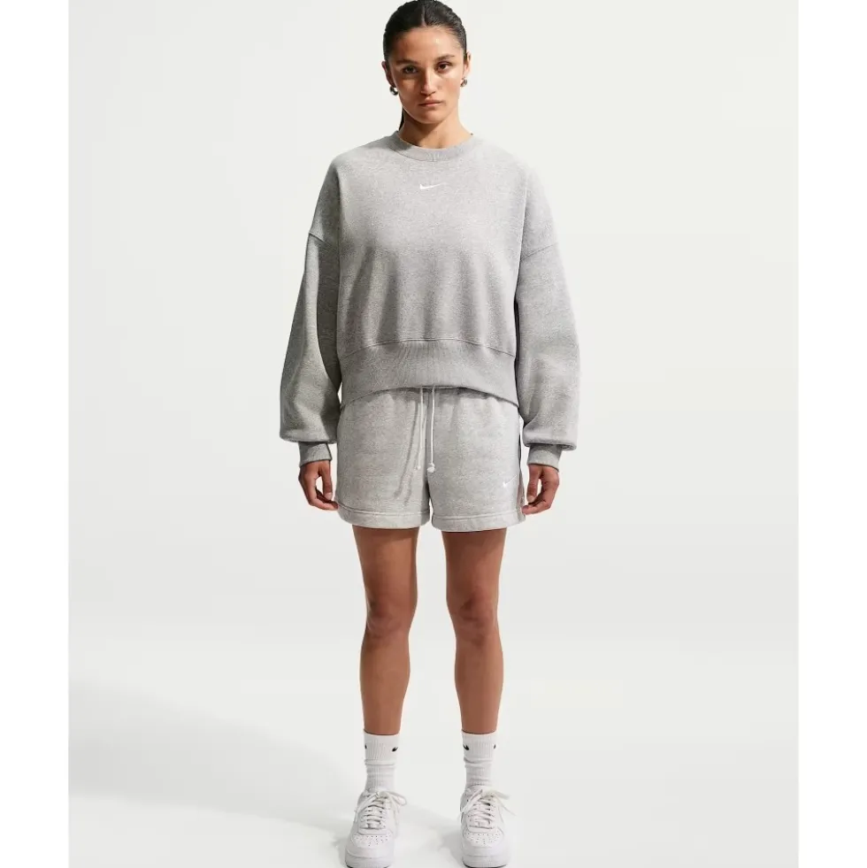 Phoenix Fleece Oversized Crew-Neck Sweatshirt