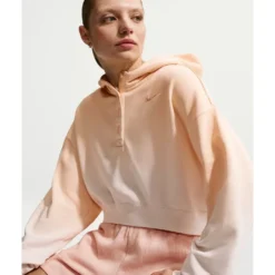 Phoenix Fleece Oversized Henley Hættetrøje