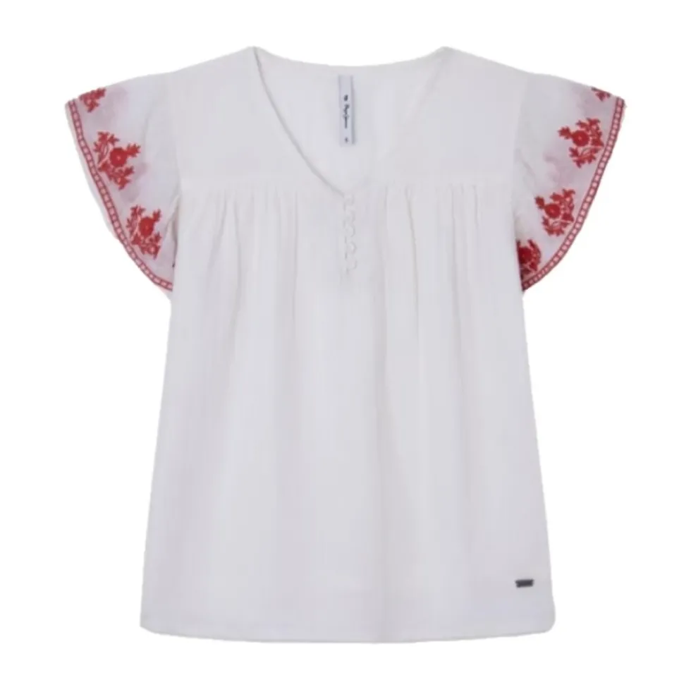 Piger Mode Bomuld Bluse