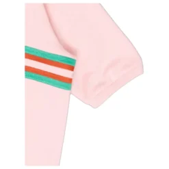 Pink Stribet Kjole