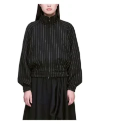 Pinstripe Sport Uniform Blouson