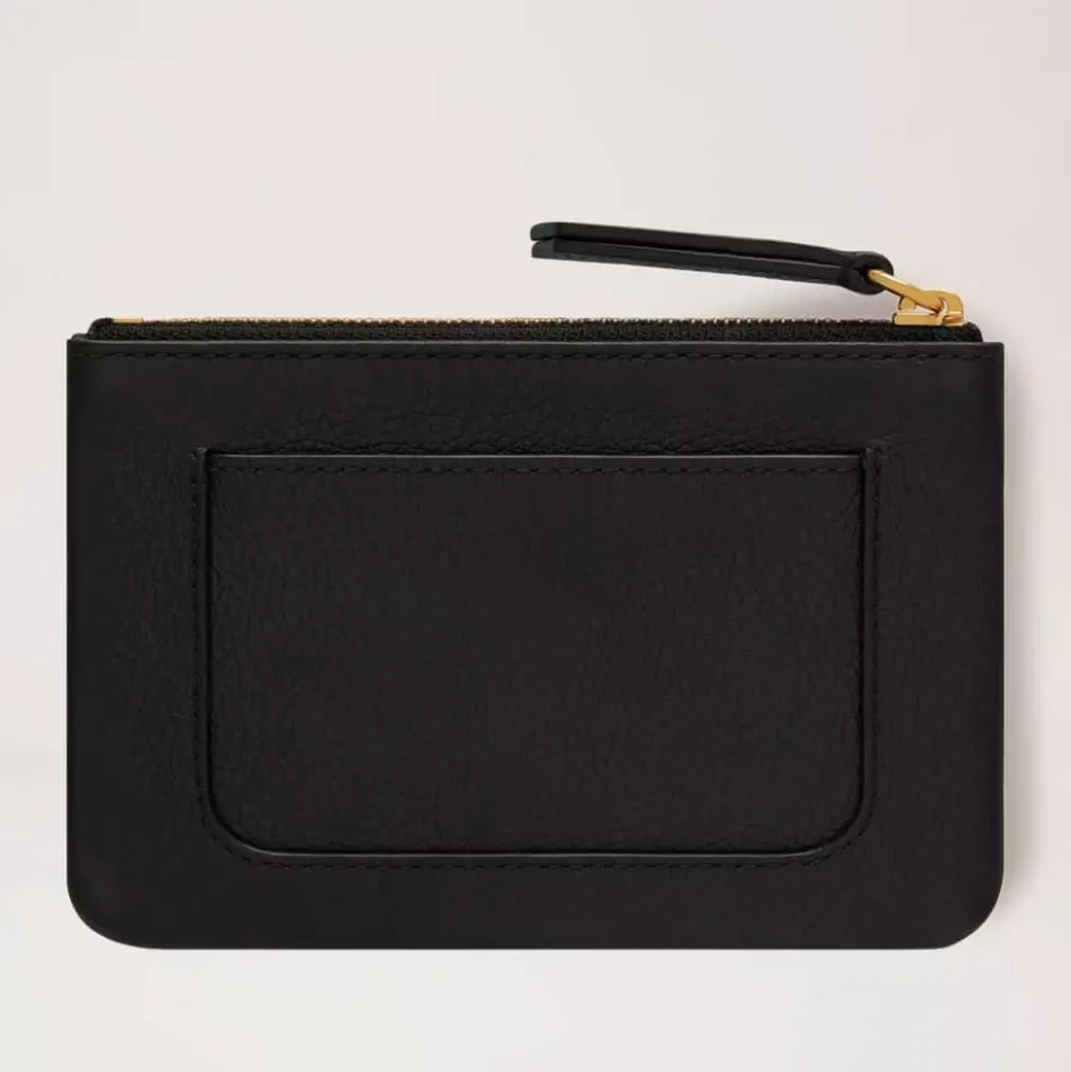 Plaque Small Zip Coin Pouch