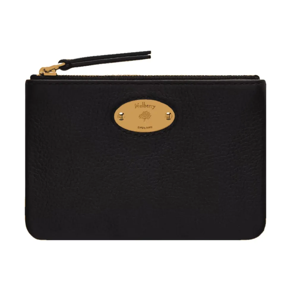 Plaque Small Zip Coin Pouch