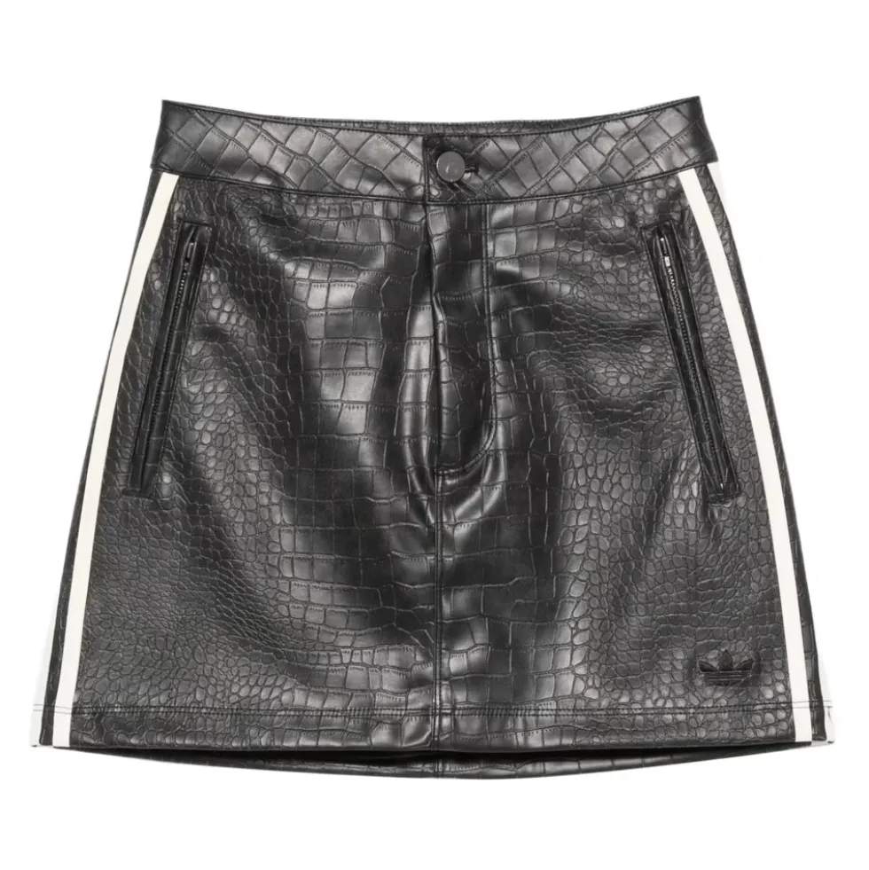 Pleather Mini Skirt