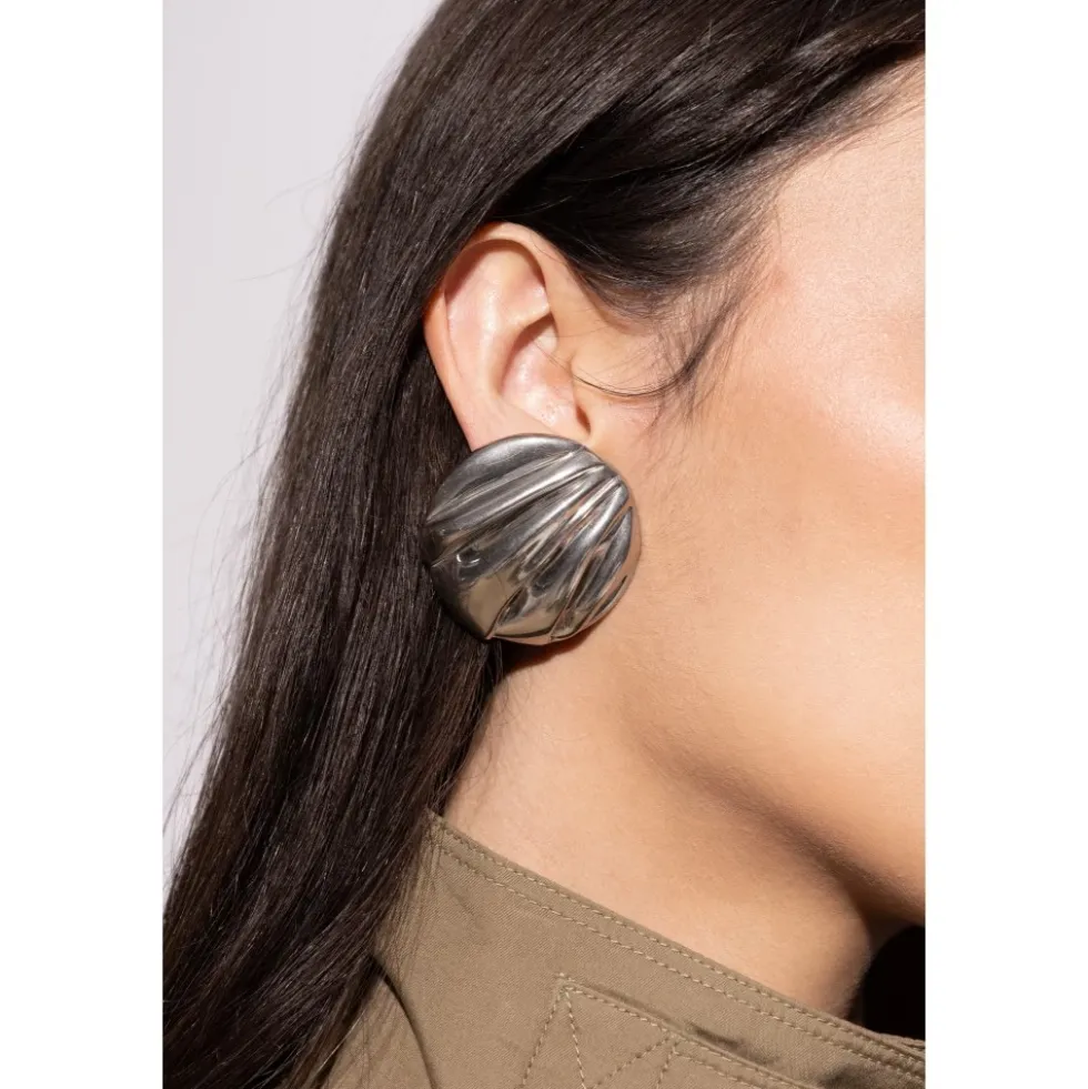Pleats Clip-On Øreringe