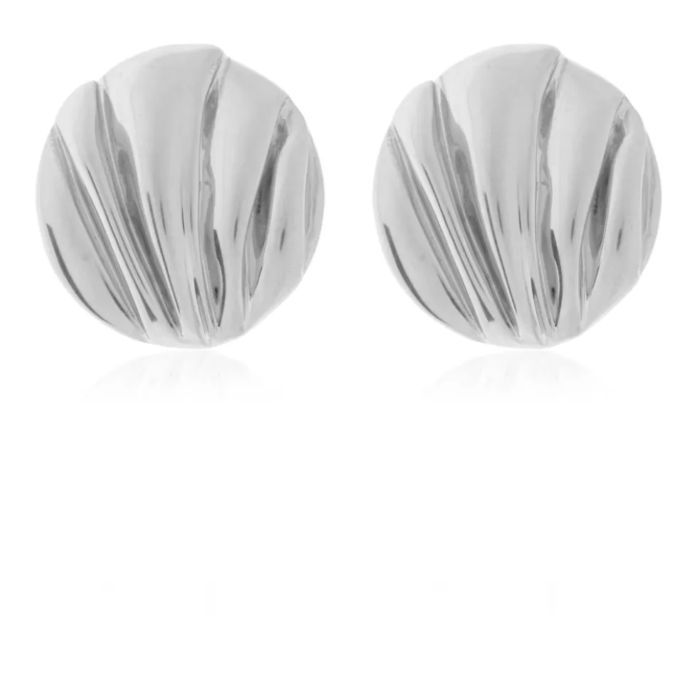 Pleats Clip-On Øreringe