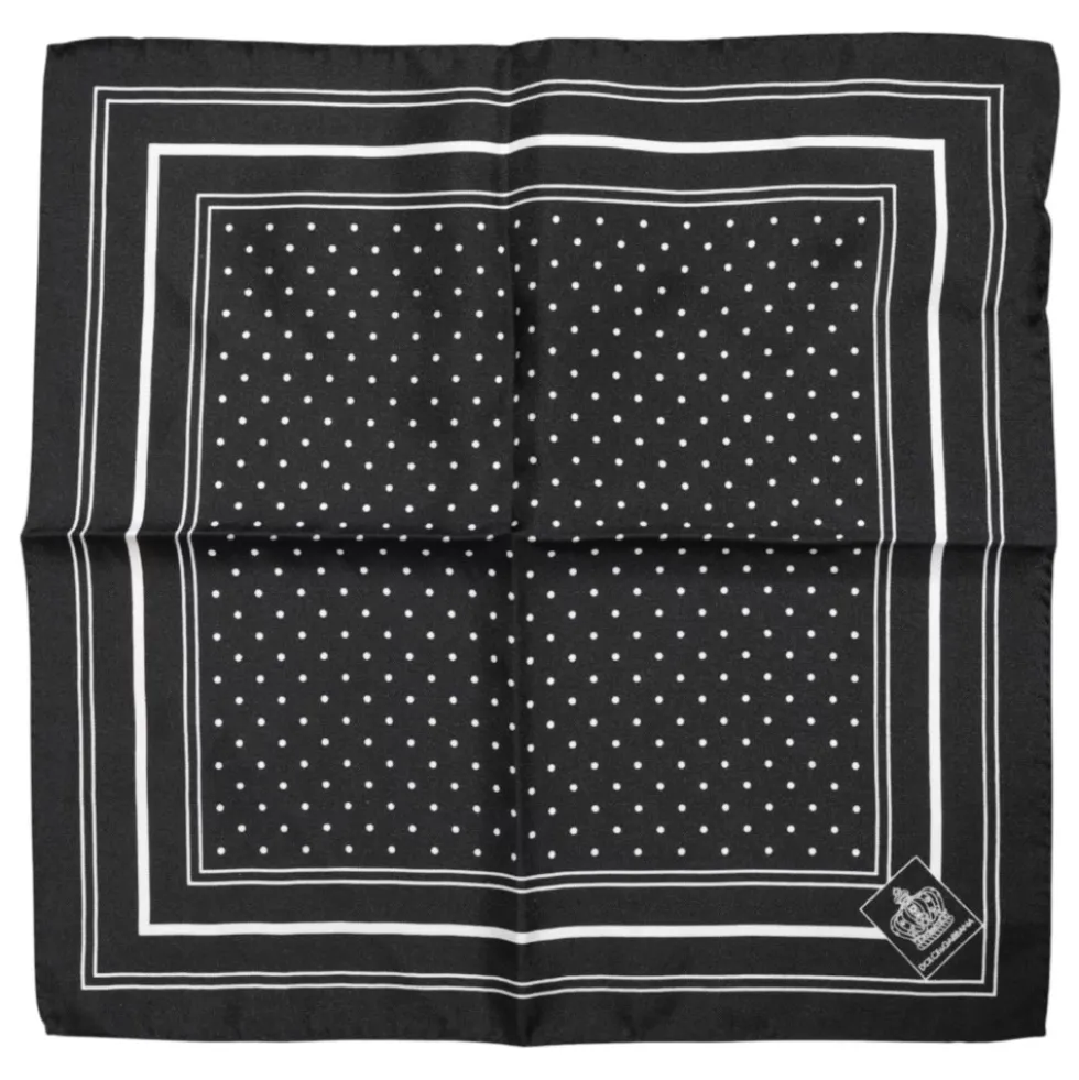 Polka Dot Foulard Tørklæde