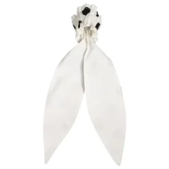 Polka-dot Scarf Tie Scrunchie