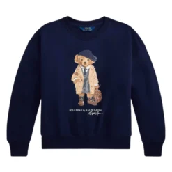Polo Bear Cotton-Blend Fleece Sweatshirt