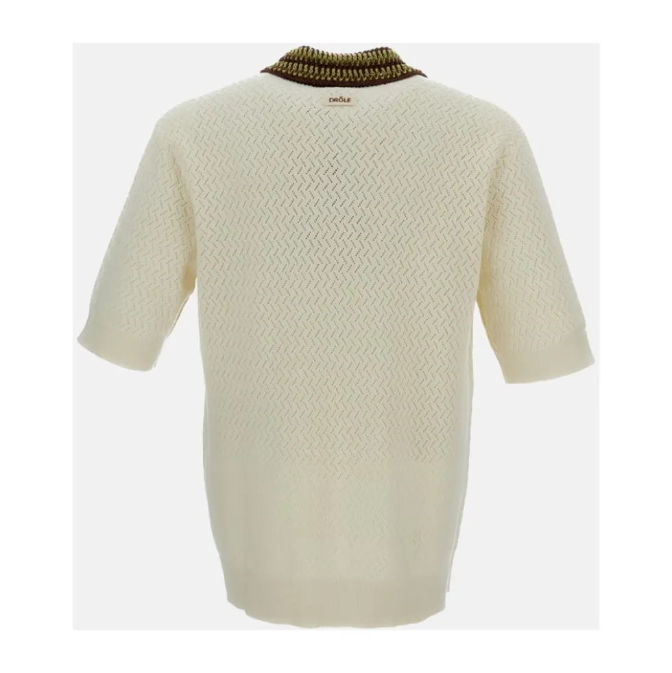 Polo Maille Ajouré D Miroir