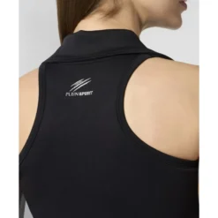 Polo Neck Cropped Top