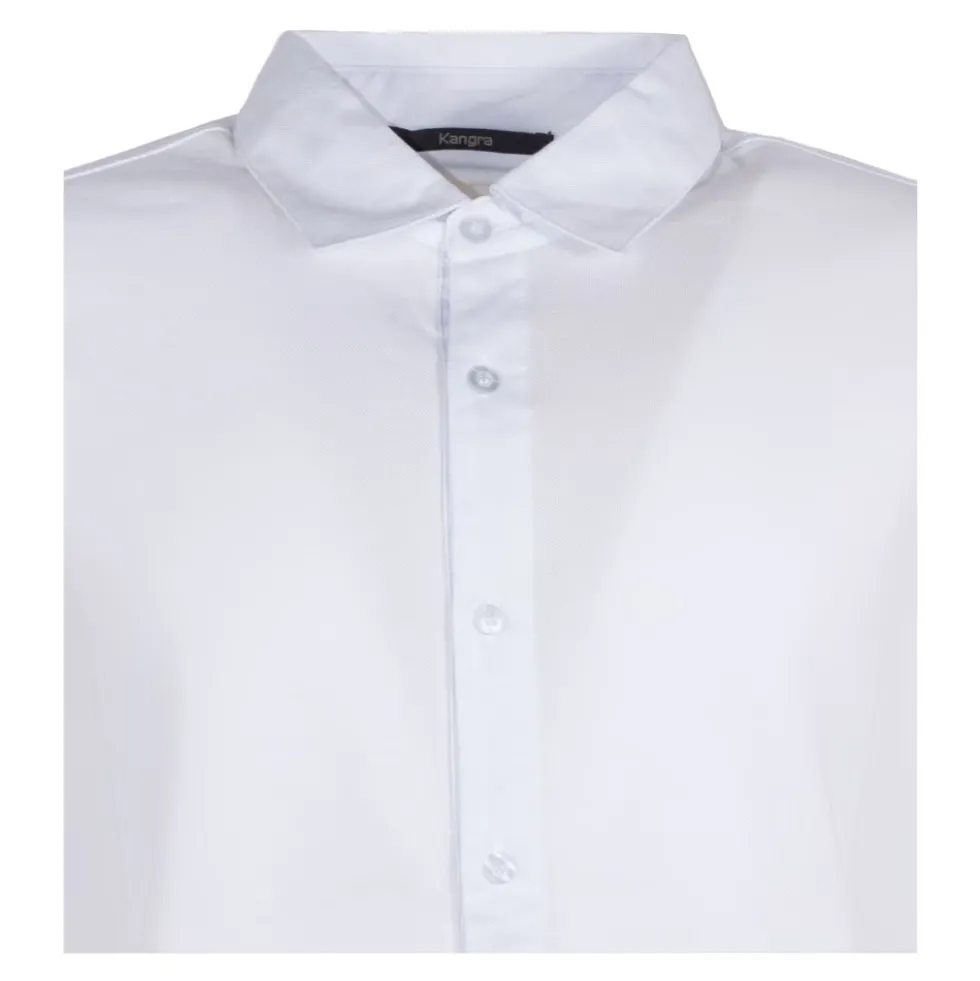 Polo T-shirt i bomuldsblanding