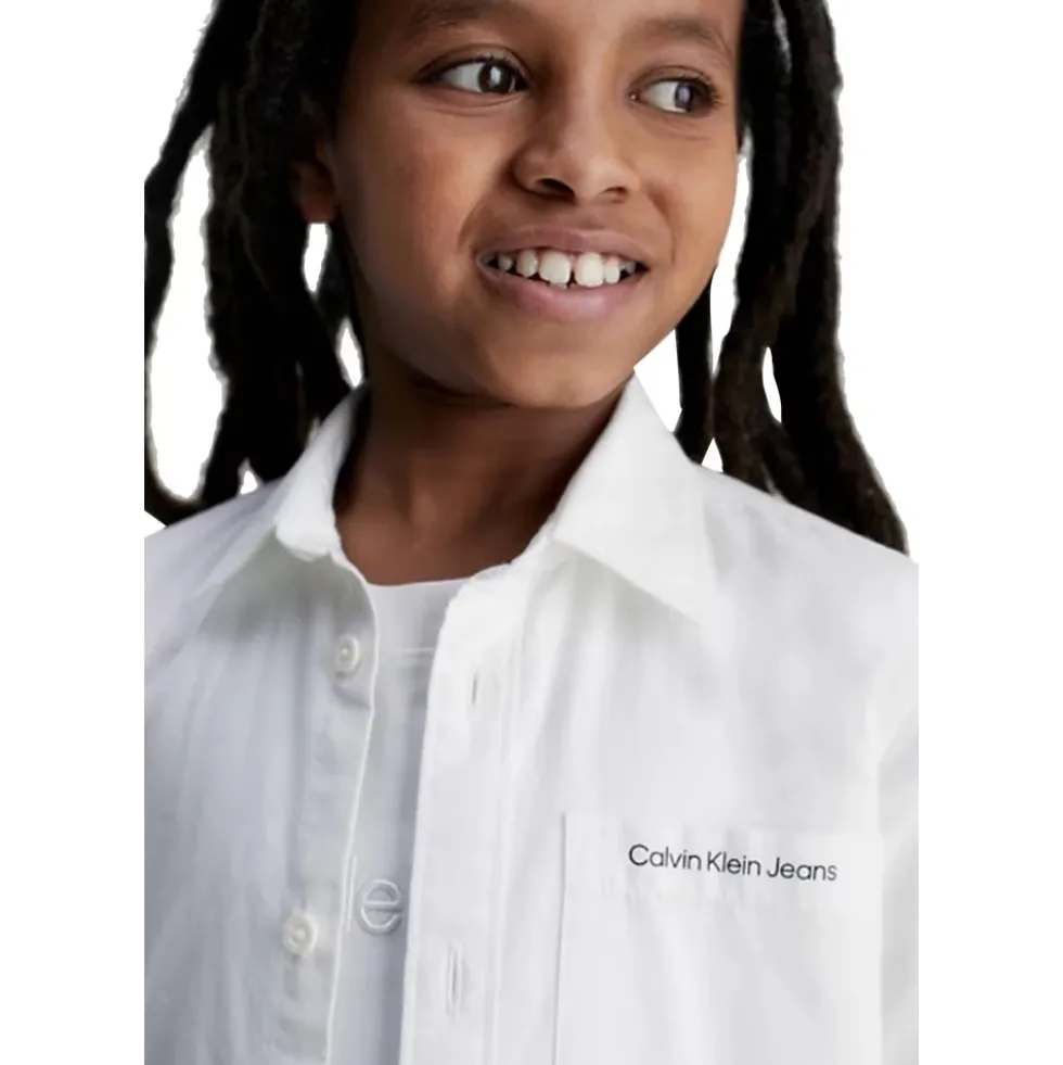 Poplin Button-Down Skjorte
