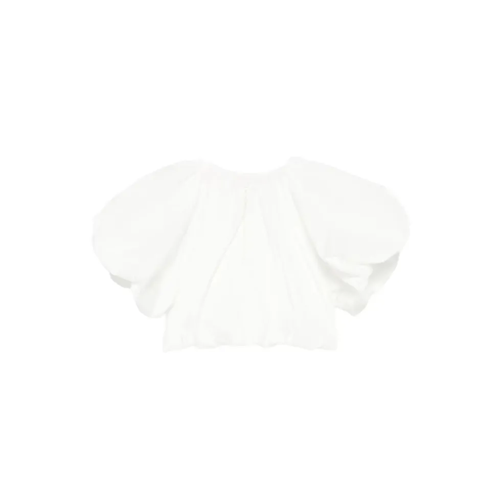 Poplin Crop Top