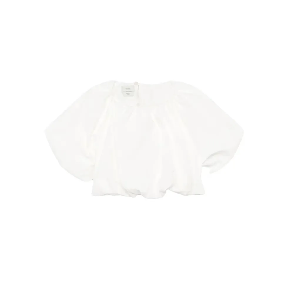 Poplin Crop Top