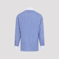 Poplin Track Stripe Contrast Classic Fit Skjorte