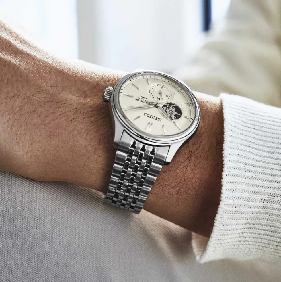 Presage Classic Series Shiro-iro Open Heart