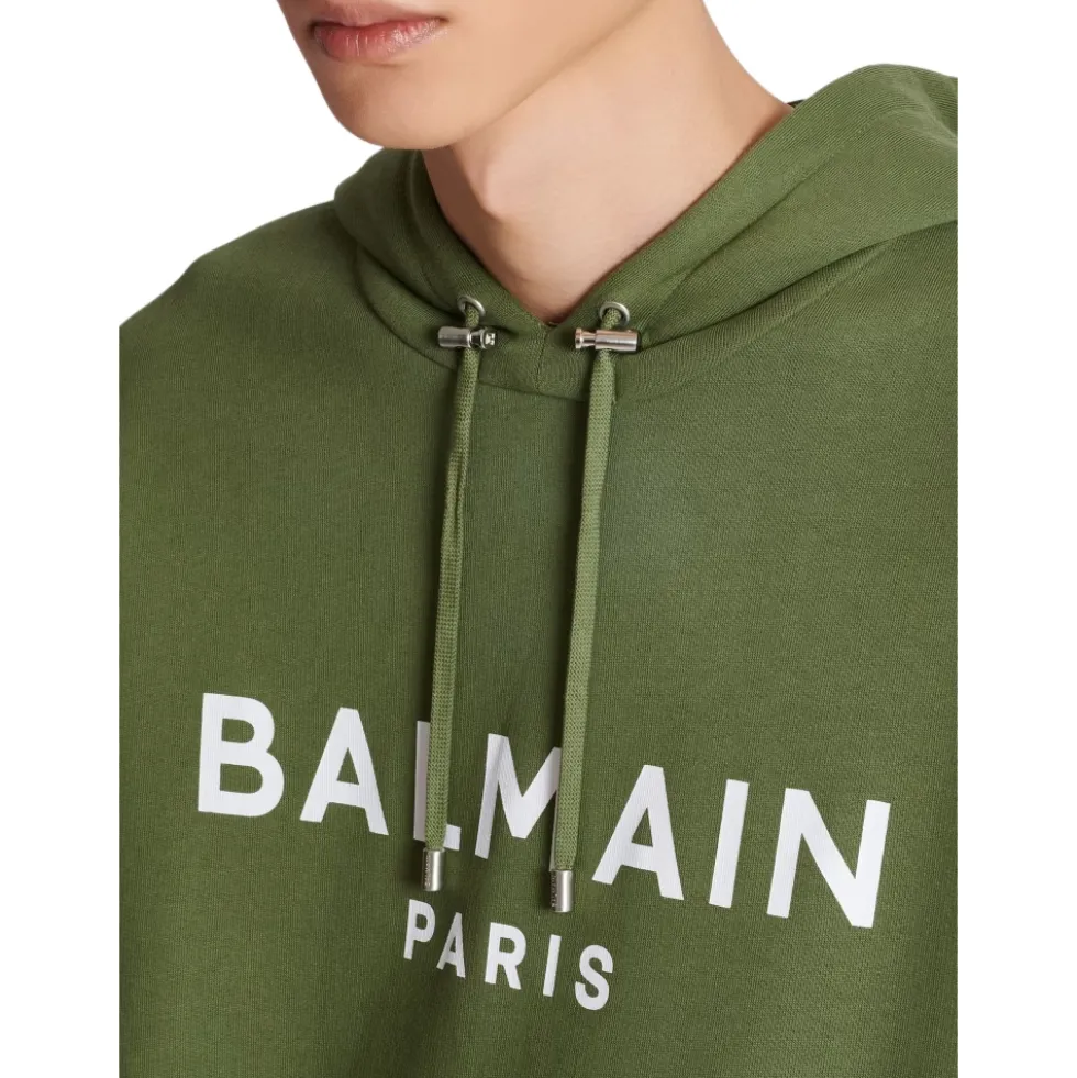 Printed Paris Hoodie