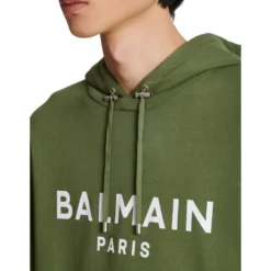 Printed Paris Hoodie