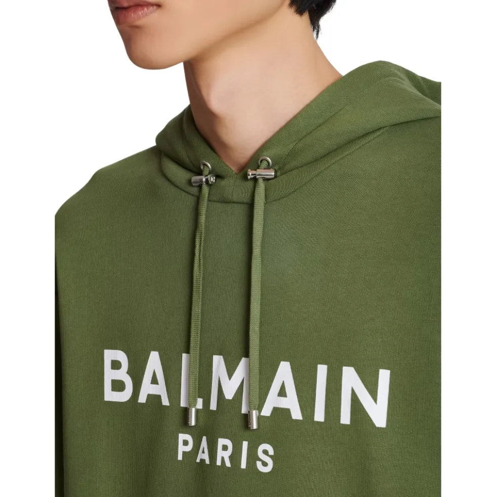 Printed Paris Hoodie